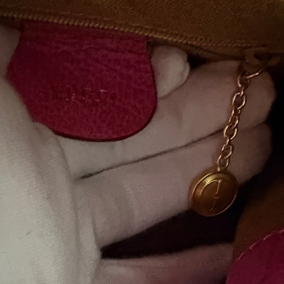 Gucci Suede and bamboo Backpack in pink - Picture 13 of 14